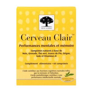 Cerveau Clair 60 comprimés