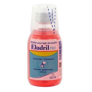 Eludril Pro mouthwash solution 200ml