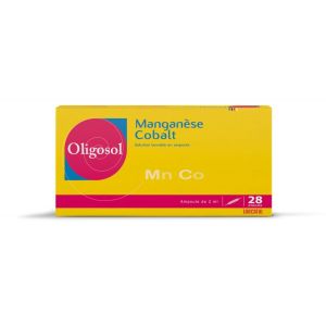 Oligosol Manganese Cobalt 28 Phials