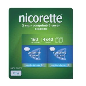 Nicorette 2Mg Menthe Intense Bt160