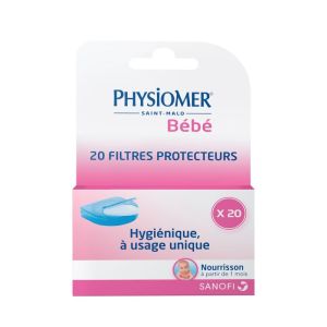 Protective filter for baby flies - 20 units