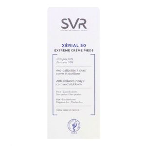 Xérial 50 extreme foot cream 50ml