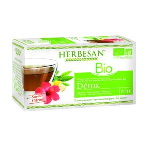 Organic detox herbal tea - 20 sachets