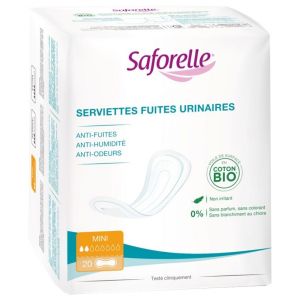 Saforelle Napkin Leakage Urin Mini 20