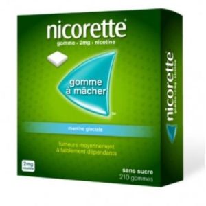 Nicorette 2mg Ice Mint - 210 gummies