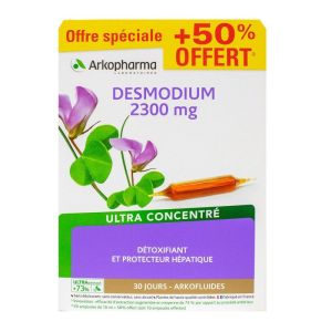 Desmodium 2300mg ultra-concentrated 30 ampoules