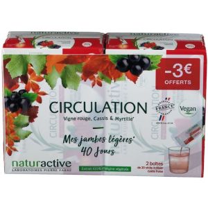 Circulation strawberry fluid stick 2x20 sticks