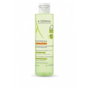 Exomega Control - Body and Hair Emollient Cleansing Gel, 2 in 1 - 200ml