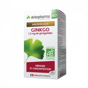 Arkocaps - ORGANIC Ginkgo - 45 capsules