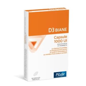 D3 Biane Vitamin D3 1000 IU 30 capsules