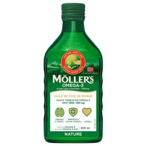 Mollers Hle Foie Morue Liqui S/Arom 250Ml