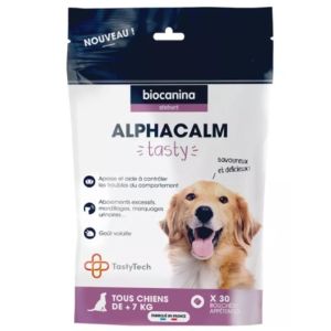 Alphacalm Tasty Chiens +7 kg - 30 Bouchées Appétentes