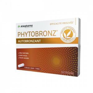 Phytobronz - Self Tanning Natural Tan Vitamins A & E - 30 capsules