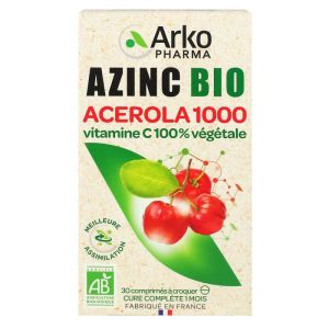 Azinc Naturel Acerola Bio 30cp
