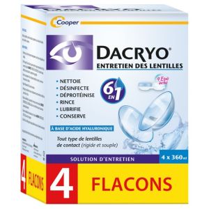 Dacryo - Lens Care - 4x 360ml