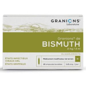 Granions of Bismuth 10 vials