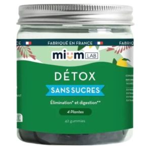 Mium Lab Gummies Detox S/Sucre 42