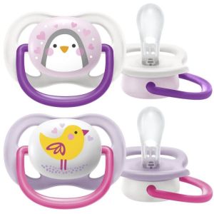 Ultra Air Pacifier 0-6 months for girls