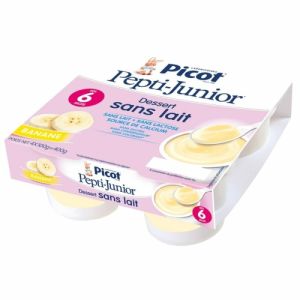 Pepti-Junior dessert without milk from 6 months banana flavor 4x100g