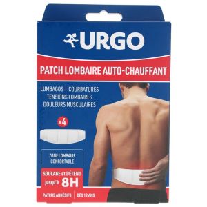 Urgo Patch Chauffant Lombaire X 4