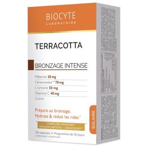 Biocyte Terracotta Bronzage Intens Caps30