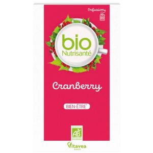 Organic cranberry infusion 20 sachets