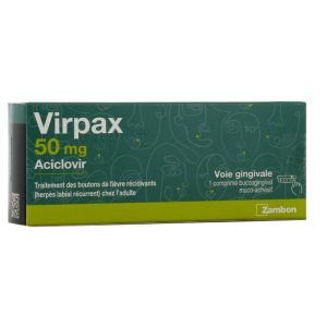 Virpax 50Mg 1Cp