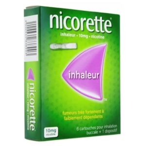 Nicorette Inhaler 10mg - 6 cartridges