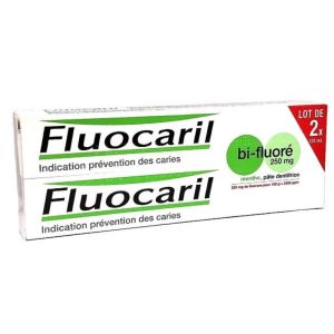 Mint toothpaste - Set of 2 tubes - 125ml