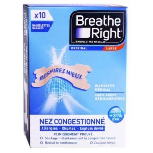 Congested Nose Nasal Strips - 10 units