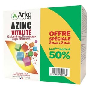 Azinc Adulte 2X120Gel-50 Sur 2Eme