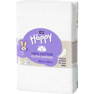 Baby - Nappies 80/80cm - x3