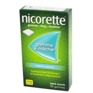 Nicorette 4mg Ice Mint - 30 gummies