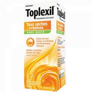 Toplexil syrup without sugar 150ml