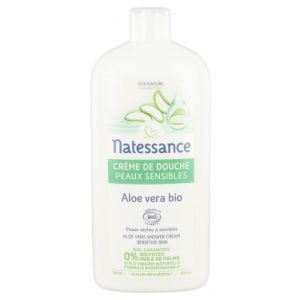 Organic Aloe Vera Sensitive Skin Shower Cream 500 ml