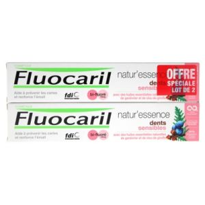 Fluocaril Bifl145mg Natur Dent Sens2x75ml