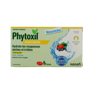 Phytoxil Mal De Gorge Fruits Rouge 16