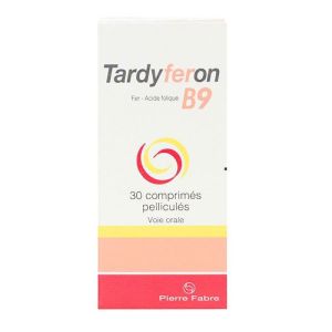 Tardyferon B9 30 film-coated tablets