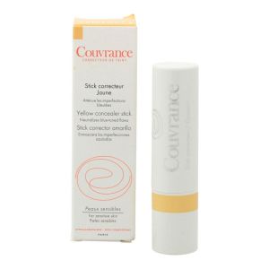 Concealer stick coverage yellow tint