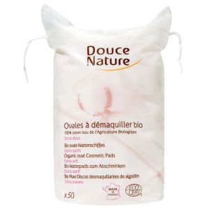 50 organic cotton make-up remover ovals