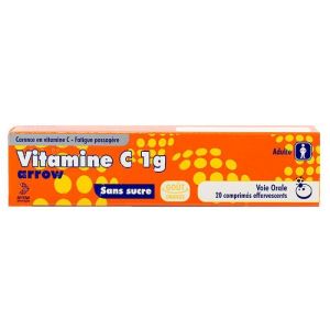 Vitamin C 1g 20 effervescent tablets