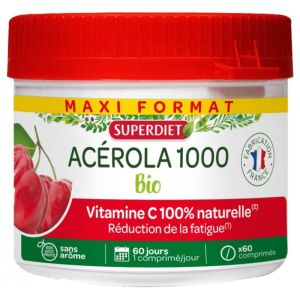 Maxi Pot Acerola 1000 Bio Cpr60