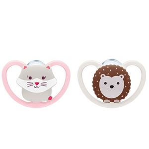 Space lollipop - 0-6m Lion/cat x2