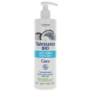 Natessance Lait Corps Coco Bio 400Ml