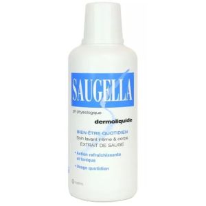 Saugella Dermoliquide - Intimate & body cleansing care 500 ml