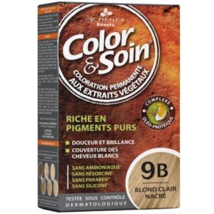 Color Soin 9B Blond Clair Nacre