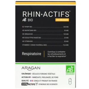 RHINACTIFS® ORGANIC - 10 capsules