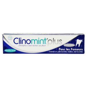 Clinomint+ anti-stain toothpaste mint smokers 75ml