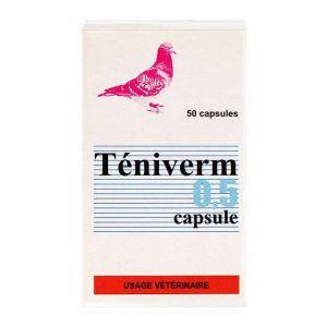 50 capsules Teniverm 0.5