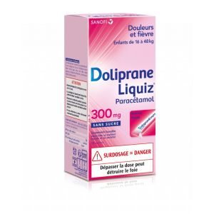 Doliprane Liquiz 300mg 12 sachets